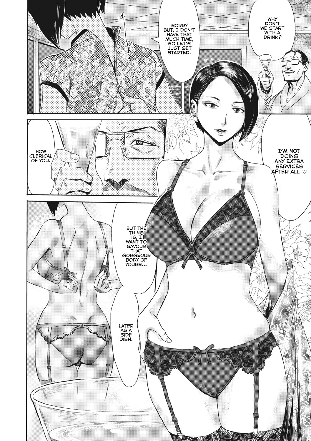 Hentai Manga Comic-Married Woman Club: Glass Slippers-Read-5